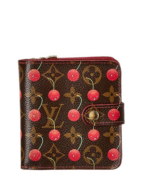 louis vuitton monogram cherry blossom wallet price